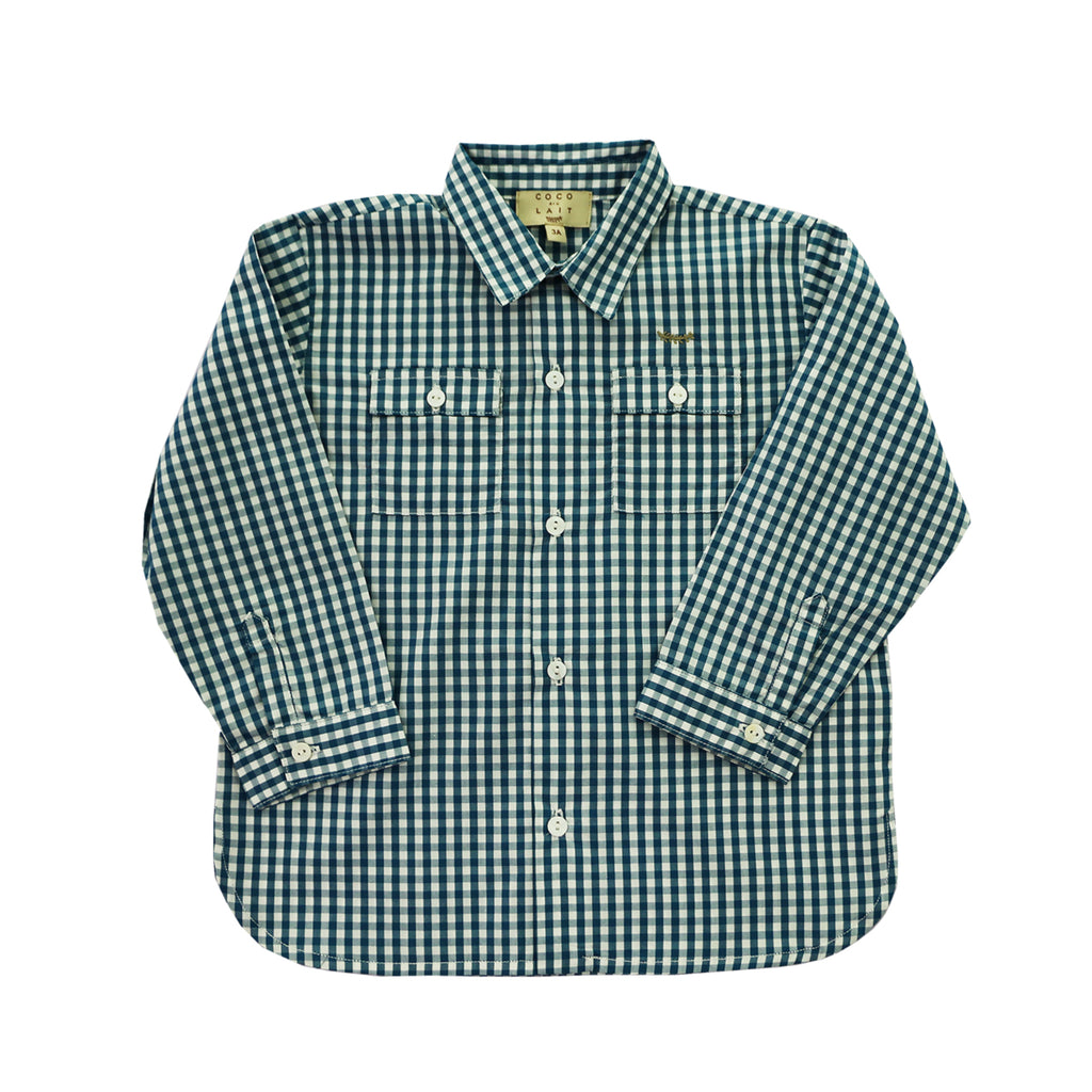 Blue Squares Shirt