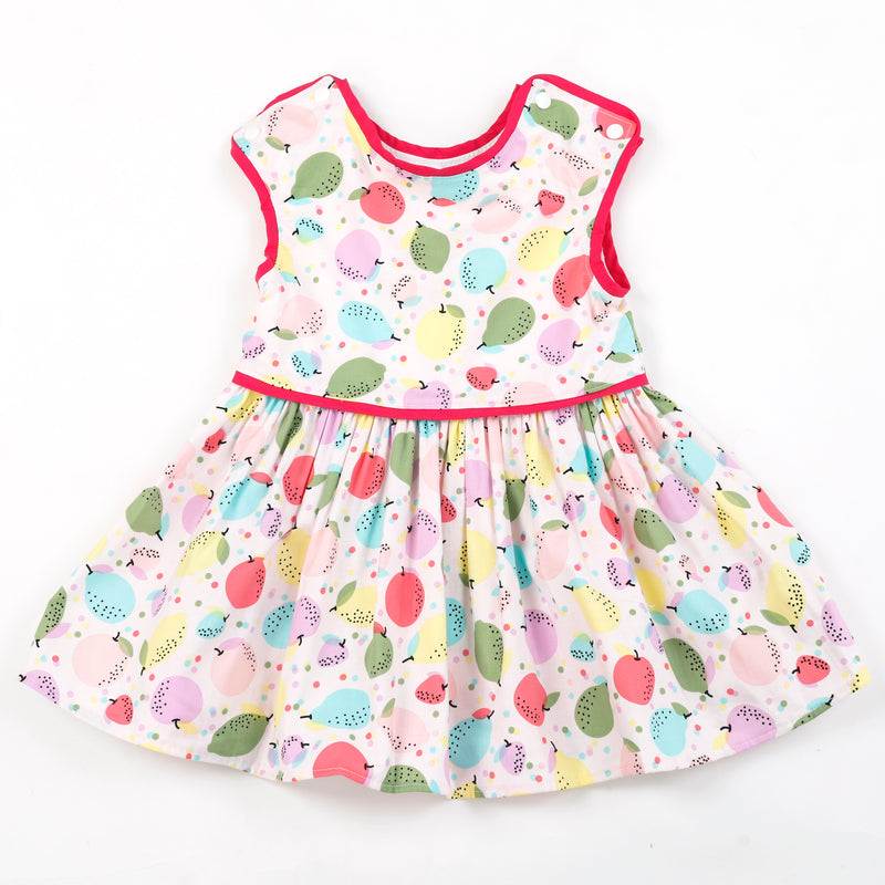 Cotton frocks for store 1 year baby girl