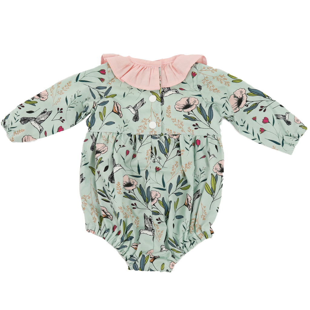 Hummingbird Mint Romper